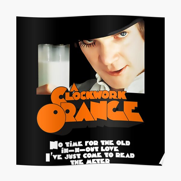 Poster Quand Petite Amie Choisit Un Film De Kubrick Par Jaquelynco Redbubble