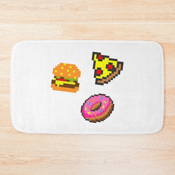 Artikelvorschau, Fast-Food-Pixelkunstmuster entworfen und verkauft von VADIMproducts.