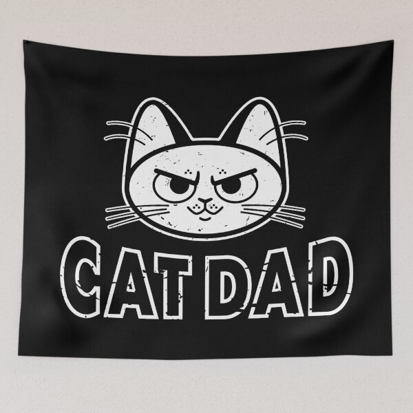 Item preview, Cool Awesome Tough Cat Dad designed and sold by KittyCotton.