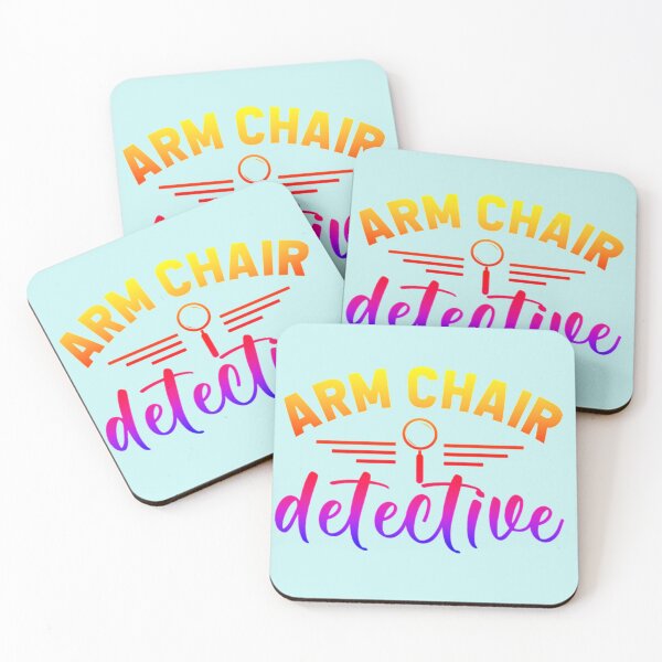 Item preview, Armchair detective  ......Design says armchair detective  For people who enjoy solving mysteries and figuring out unsolved true crime. designed and sold by CristalleLisa.