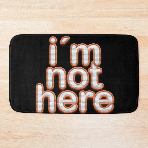 Item preview, i´m not here designed and sold by Klementsen.