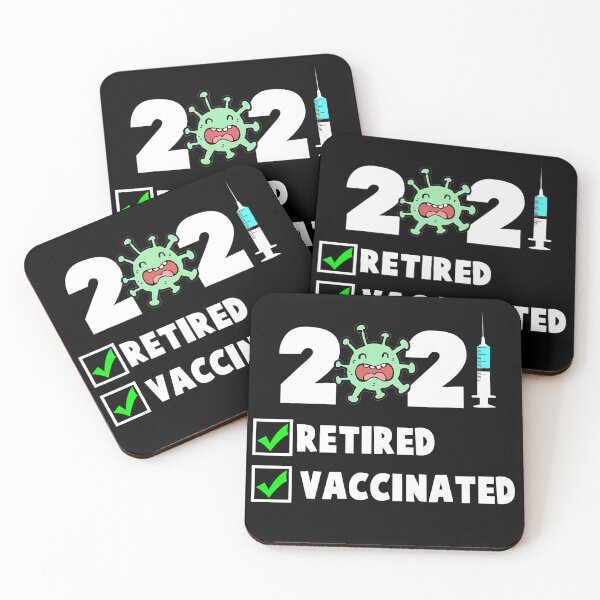 Item preview, Funny 2021 I'm Retired Vaccinated Fathers Day designed and sold by WillieSmithShop.
