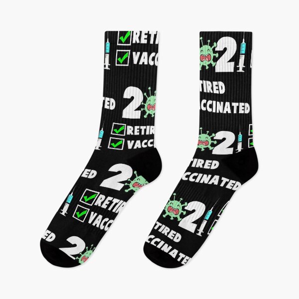 Item preview, Funny 2021 I'm Retired Vaccinated Fathers Day designed and sold by WillieSmithShop.