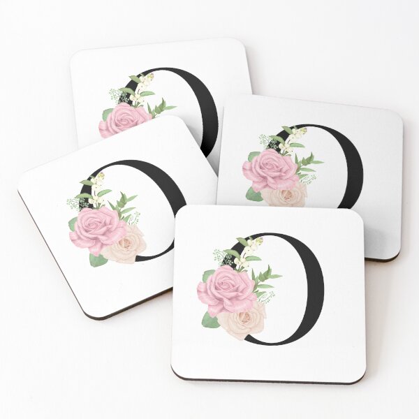 Item preview, Floral O Monogram designed and sold by starrylite.