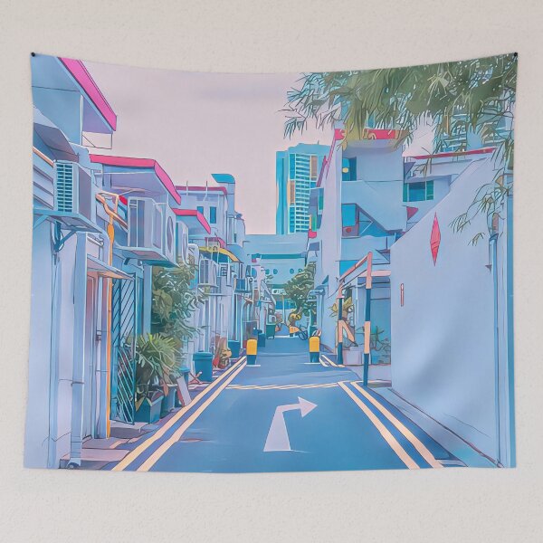 Item preview, Aesthetic Anime Steet designed and sold by KaremaJ.