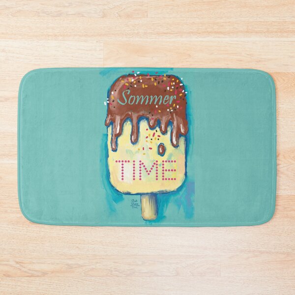 Item preview, Sweet cold colourful  ice cream. Hot summer time. designed and sold by RukkiZukkiArt.