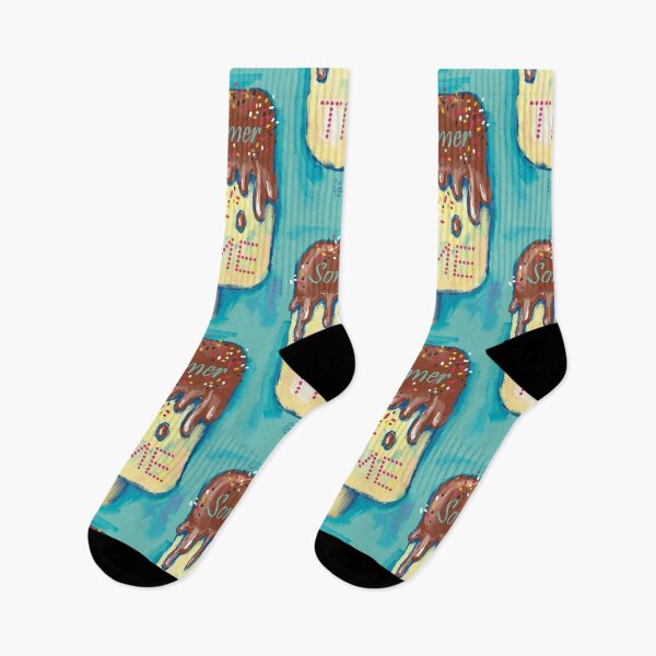 Item preview, Sweet cold colourful  ice cream. Hot summer time. designed and sold by RukkiZukkiArt.