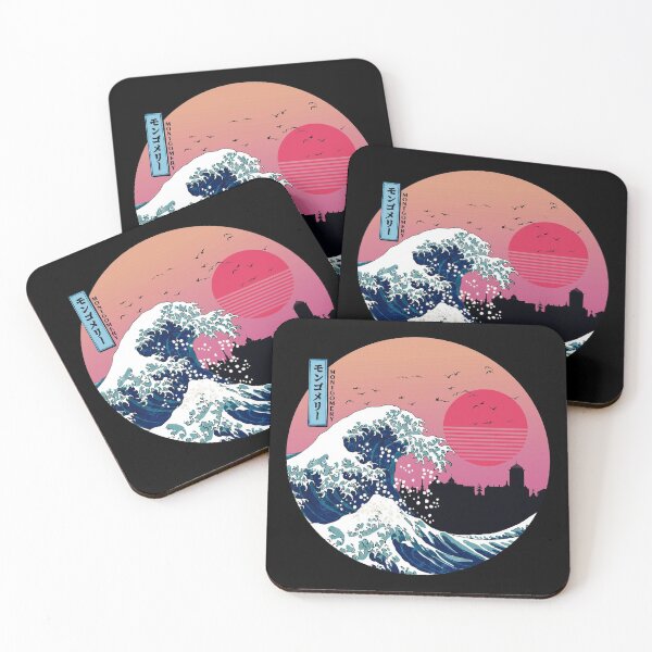 Item preview, Montgomery Kanagawa Wave Retro designed and sold by DFerraz.