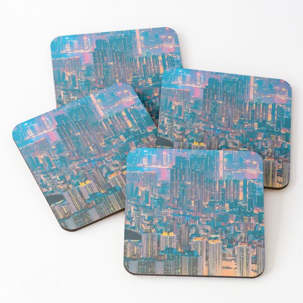 Item preview, Aesthetic Asian Cityscape designed and sold by KaremaJ.