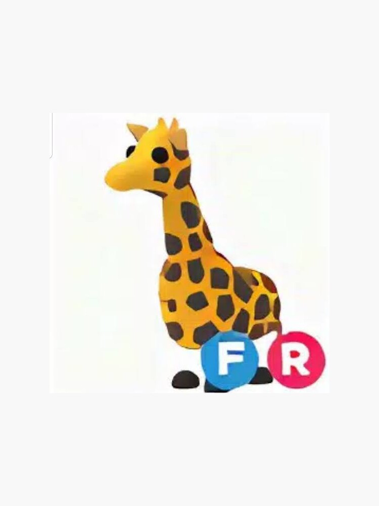 "Cute Fly Ride Giraffe Pet for adopt me " Sticker for Sale by