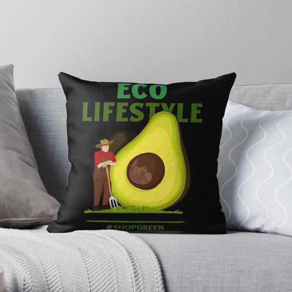 Öko-Lifestyle-Shop grün - Öko einkaufen Dekokissen