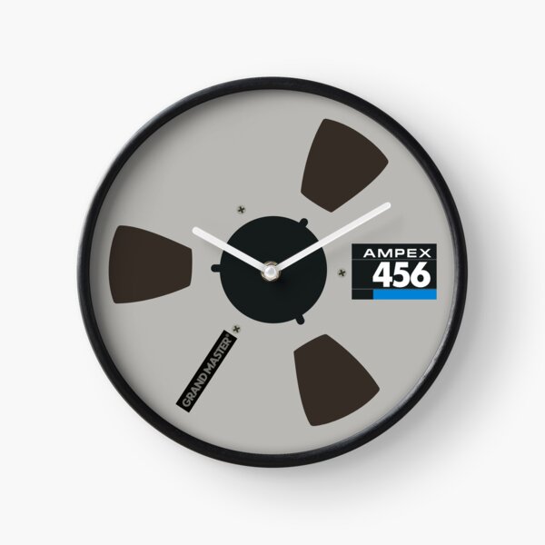 AMPEX 456 reel Clock