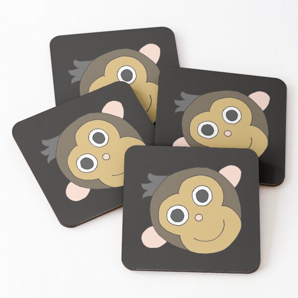 Item preview, monkey head designed and sold by Veki5.