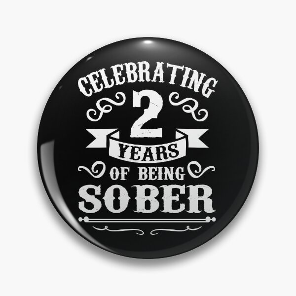 Item preview, 2 Years Sober Sobriety Anniversary designed and sold by CustUmmMerch.