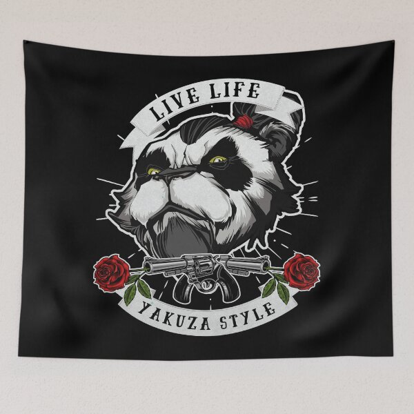 Item preview, Gangster Panda designed and sold by Tee4Tech.