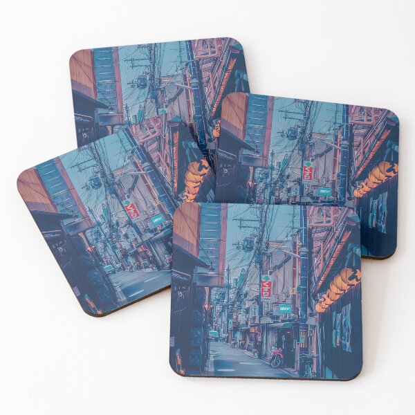 Item preview, Aesthetic anime street designed and sold by KaremaJ.