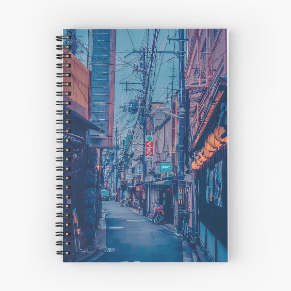 Item preview, Aesthetic anime street designed and sold by KaremaJ.
