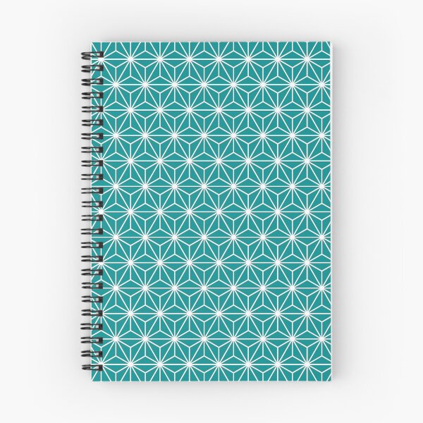 Item preview, Dark Cyan Asanoha - Japanese Traditional Pattern designed and sold by KinitaDesign.