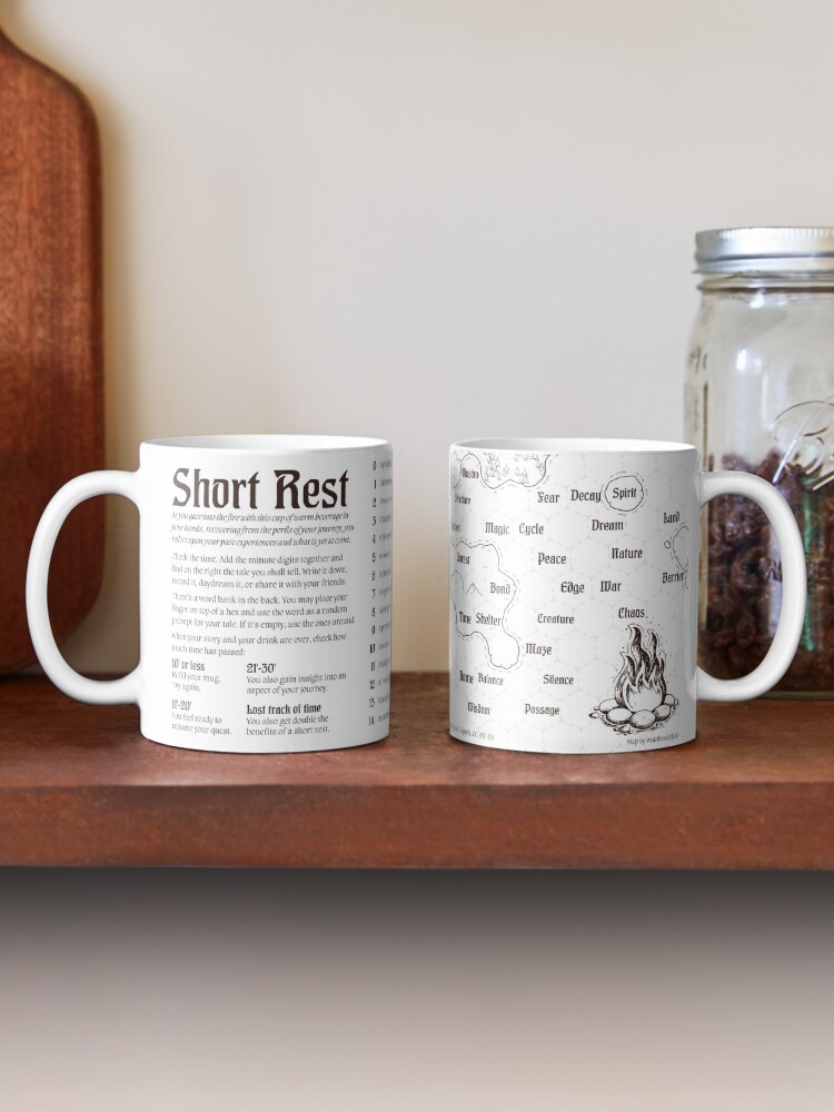 Alternate view of Short Rest Mug White Mug