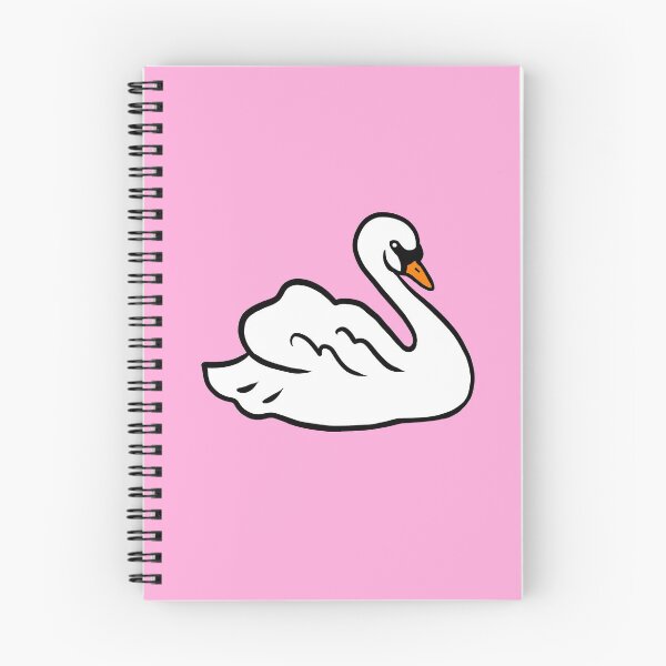Item preview, Swan pink art illustration designed and sold by valdegilde.