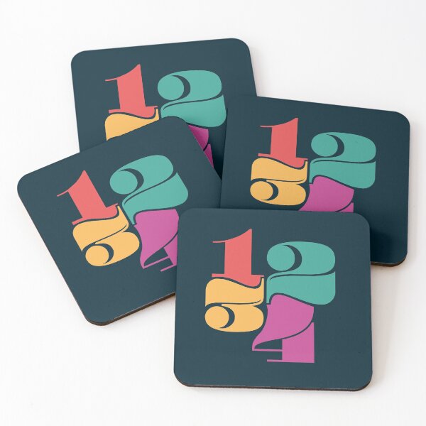 Item preview, 1, 2, 3, 4 Graphic Numbers designed and sold by Chloe Morris.