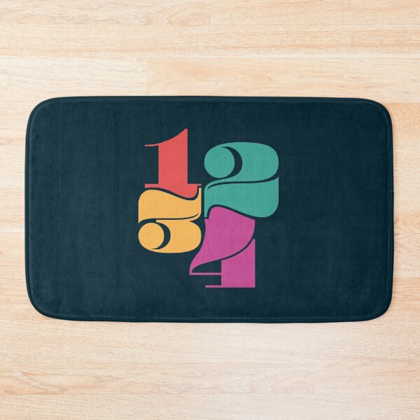 Item preview, 1, 2, 3, 4 Graphic Numbers designed and sold by Chloe Morris.