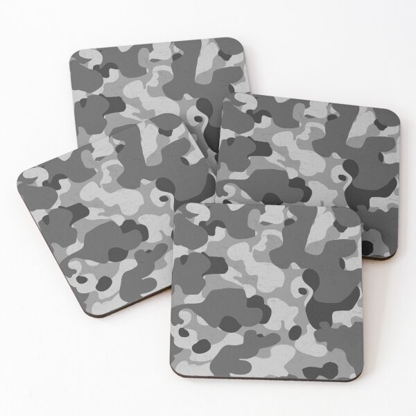 Item preview, Camouflage Black and Gray Military Camo Pattern  designed and sold by RiseAlex.