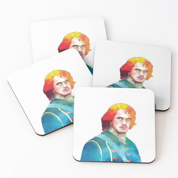 Aperçu de l'œuvre Jamie Fraser coloré créée et vendue par shysarts.