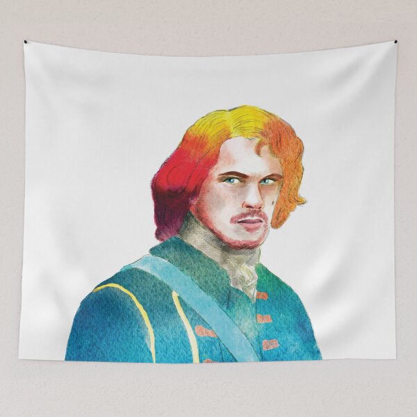 Item preview, Colourful Jamie Fraser designed and sold by shysarts.