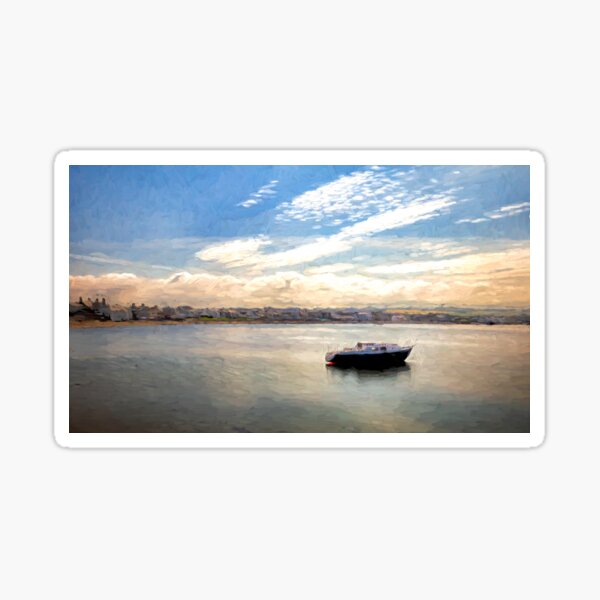 Skerries Harbour Dublin Sticker