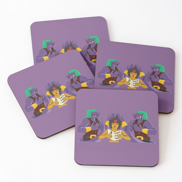 Item preview, Shaine, Flax, and Granate singing designed and sold by JennyStoryArt.