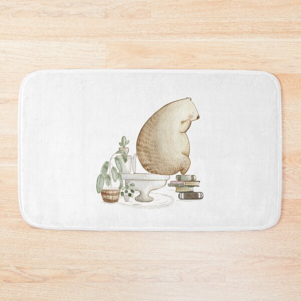 Item preview, Toilet Bear designed and sold by bigbearandbird.