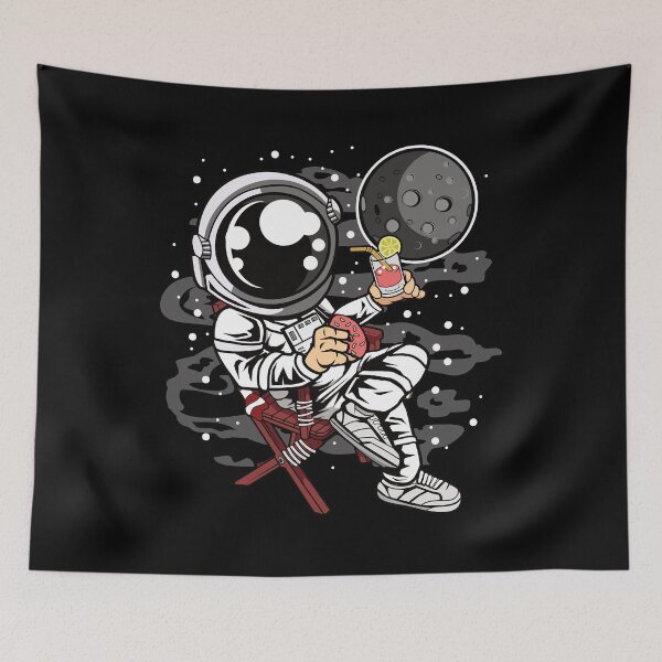Item preview, Astronaut Holiday Relaxing - Funny Outer Space Lovers designed and sold by Desteroids.