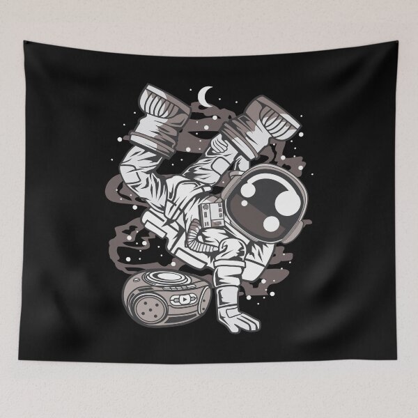 Item preview, Astronaut Breakdance - Funny Outer Space Lovers designed and sold by Desteroids.