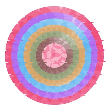 Artwork thumbnail, Colorful by Petal & Paw