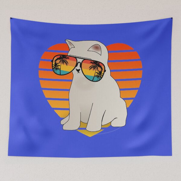 Item preview, CATS WEARING SUNGLASSES (SUNSET EDITION) designed and sold by UnboundFull.