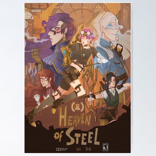 Item preview, Heaven of Steel designed and sold by demonicbird.