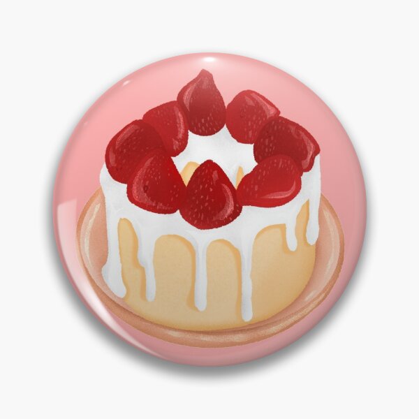 Item preview, Strawberry Drip Cake  designed and sold by crizzysketch.