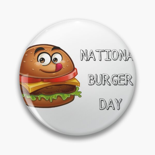 Item preview, National burger day designed and sold by goldennrosess.