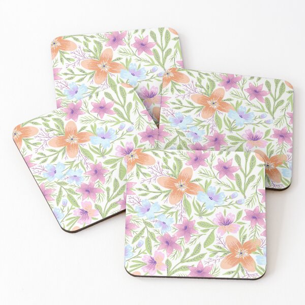 Item preview, The  floral animation and  smiley  emoji. designed and sold by Winnie94.