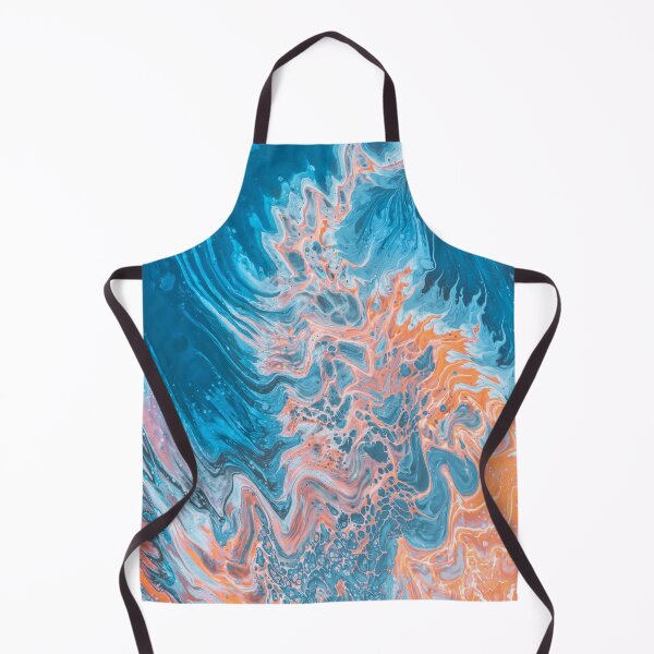 Item preview, Aesthetic Paint Orange and Blue designed and sold by KaremaJ.