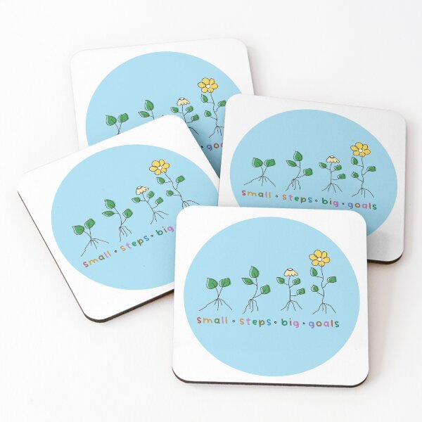 Item preview, Small steps Big Goals Flowers designed and sold by Rzera-.