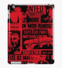 mafia history iPad Case/Skin