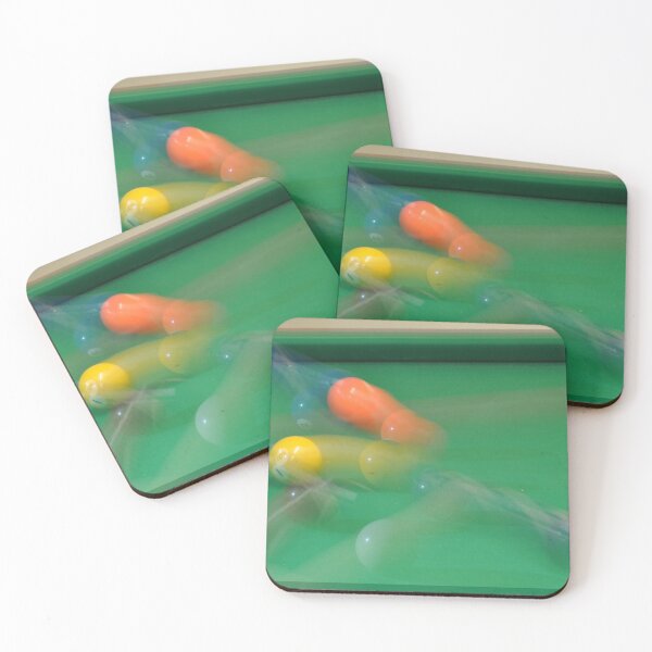 Item preview, Slow motion shot of pool balls designed and sold by Dreamscape Eclectic .
