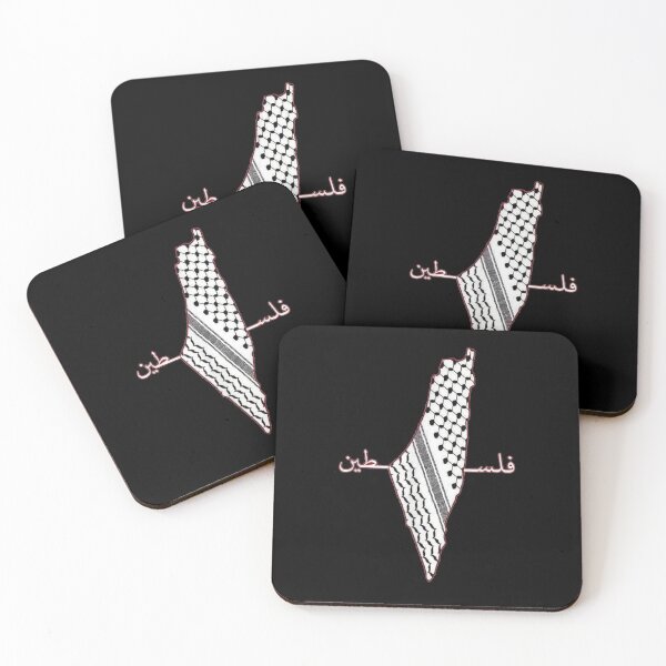Item preview, Keffiyeh Palestine Map Arabic Scarf Shemagh Palestinian Flag designed and sold by jackbellart.
