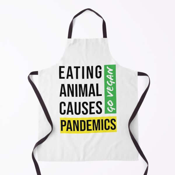 Item preview, Eating animal causes pandemics designed and sold by MudPuppet.