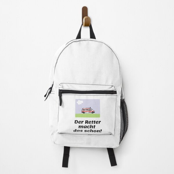 The rescuer will do it! Backpack