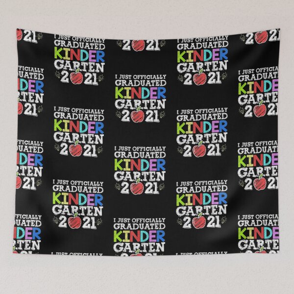Item preview, I Just Graduated Kindergarten Graduation Class Of 2021 designed and sold by tiffanyart53.