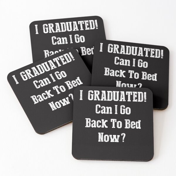 Item preview, Funny Can I go Back To Bed Graduation  designed and sold by TheImperfecto.