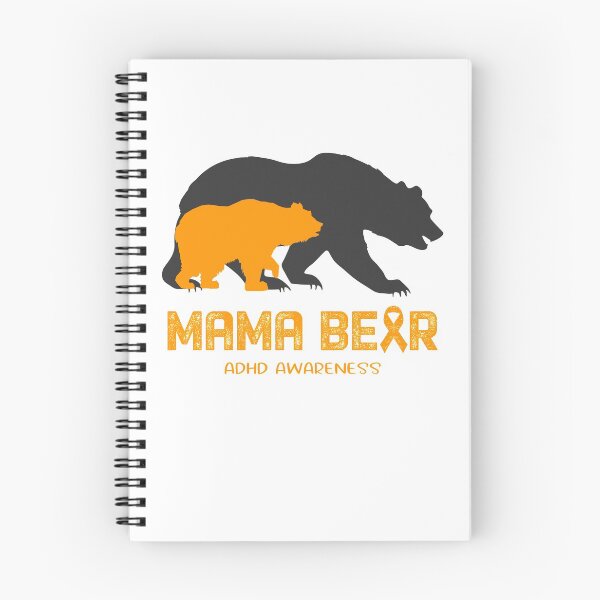 Item preview, ADHD Awareness Mama Bear Support ADHD designed and sold by Victormoratalla.